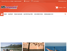 Tablet Screenshot of kayakcentrum.com