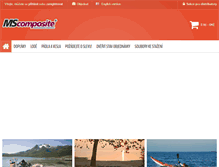 Tablet Screenshot of kayakcentrum.cz